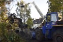 Grossfeuer Einfamilienhaus Siegburg Muehlengrabenstr P1107